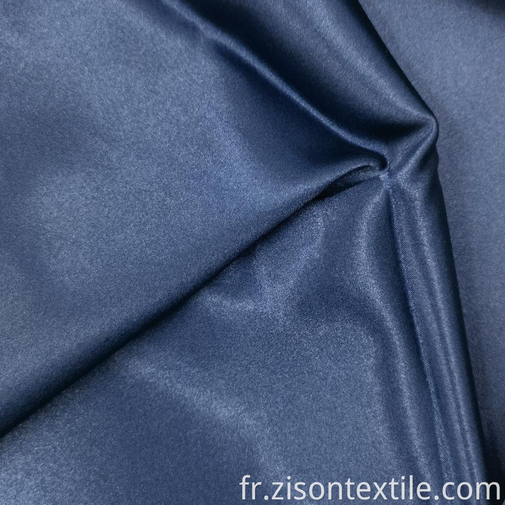 Plain Polyester Stretch Satin Cloth